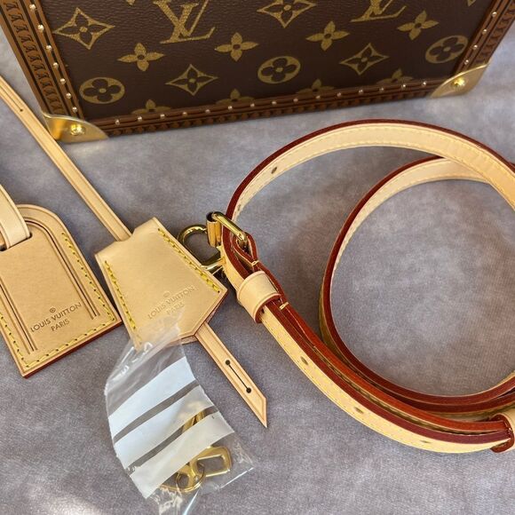 Louis Vuitton Rare Petite Valise Trunk Crossbody Bag - Picture 14 of 16